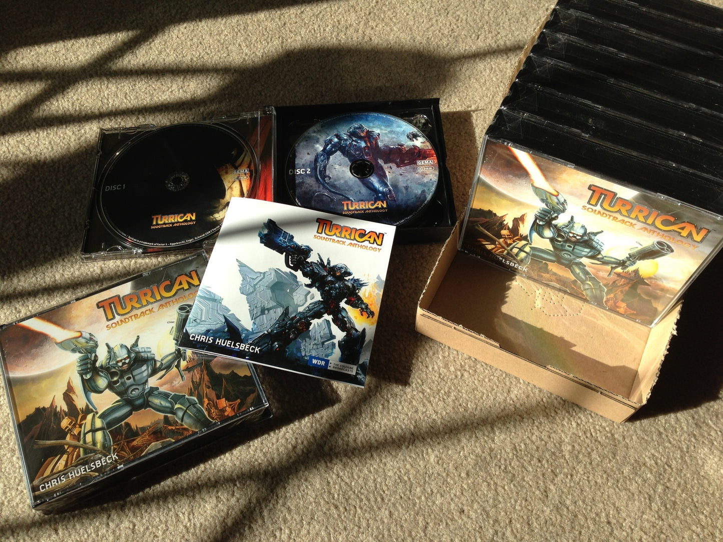 Turrican Soundtrack Anthology Limited Edition Box Set (Ultra Rare)
