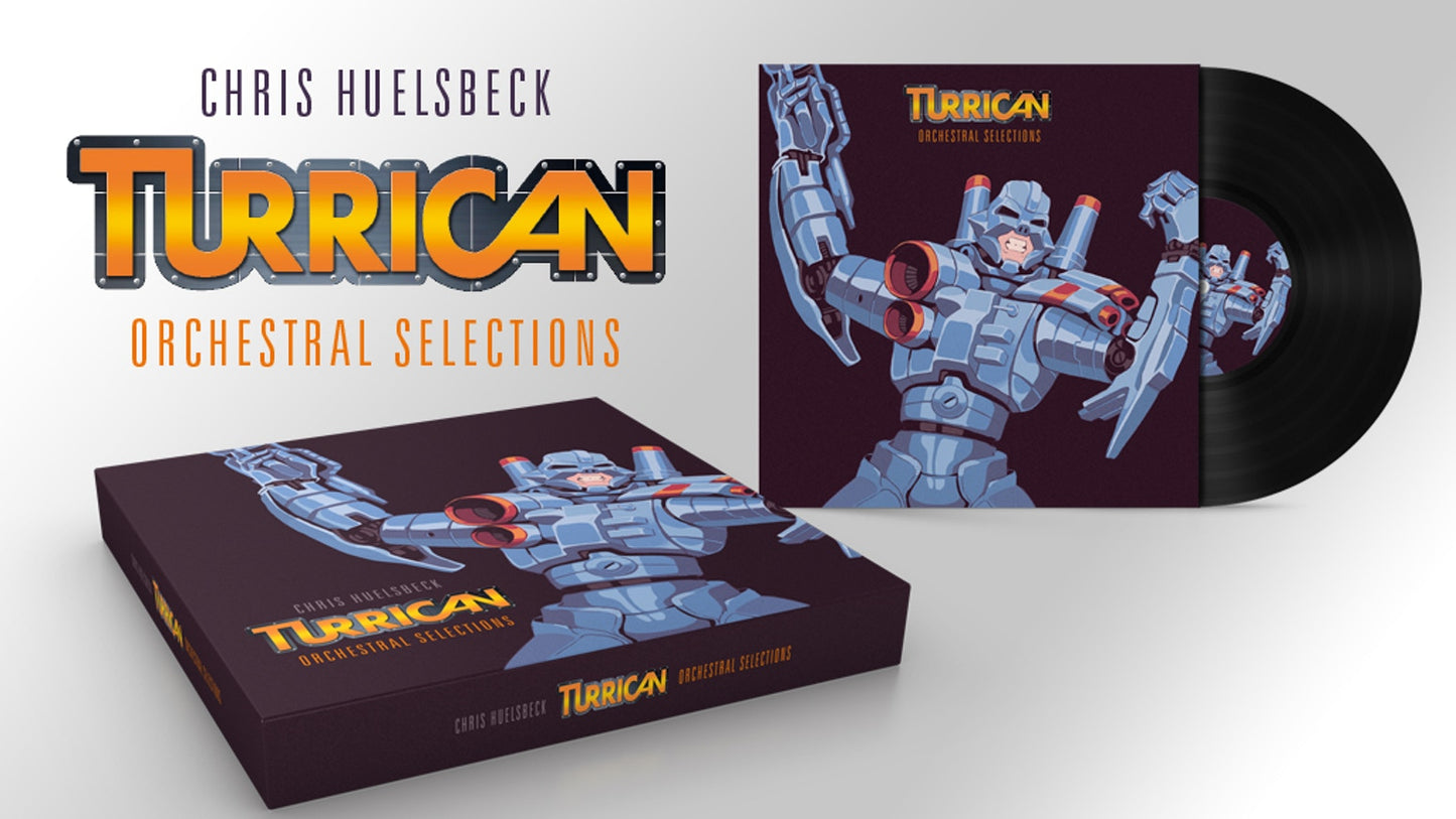 Turrican - Orchestral Selections & Rise Of The Machine (Deluxe Limited Edition Box Set with Double Vinyl, Double-CD plus Art prints & digital downloads)